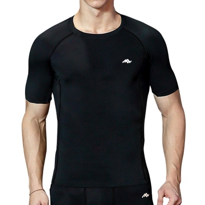 MEN'S GYM T SHIRTS CYCLING UNDERSHIRT FITNESS BREATHABLE TOPS