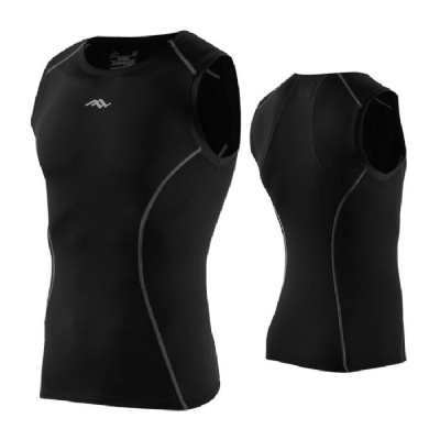 MEN'S CYCLING SLEEVELESS UNDERSHIRT SLIM FIT TANK TOP