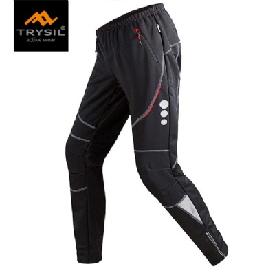 MENS CYCLING WIND PROOF PANTS VELVET CLIMBING TROUSERS