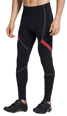 MENS WINTER CYCLING VELVET PANTS BICYCLE TROUSERS