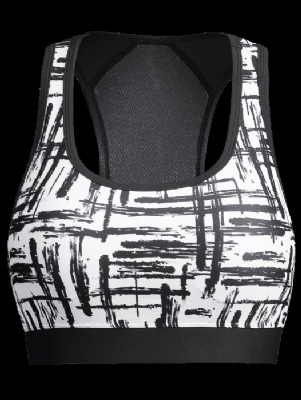 GIRL'S ATHLETIC BRAS WOMEN SPORTS TANK TOP YOGA PRINTTED BRA