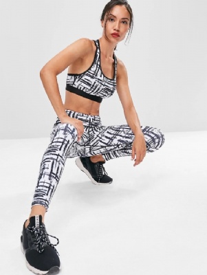 WOMEN SPORTSWEAR TRACKSUIT GYM CLOTHES YOGA SUITS