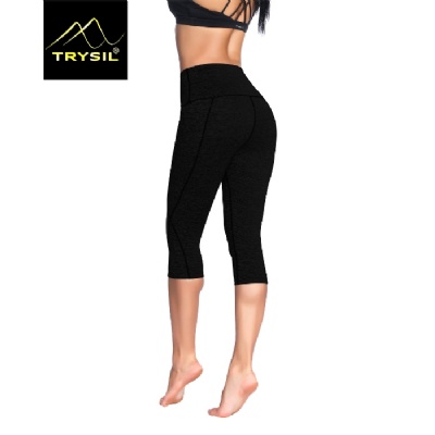 WHOLESALE ATHLETIC WEAR COMPRESSION WOMEN YOGA PANTS CROPPED LEGGINGS